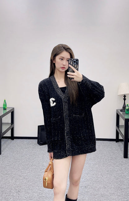Chan 25fw knitted cardigan