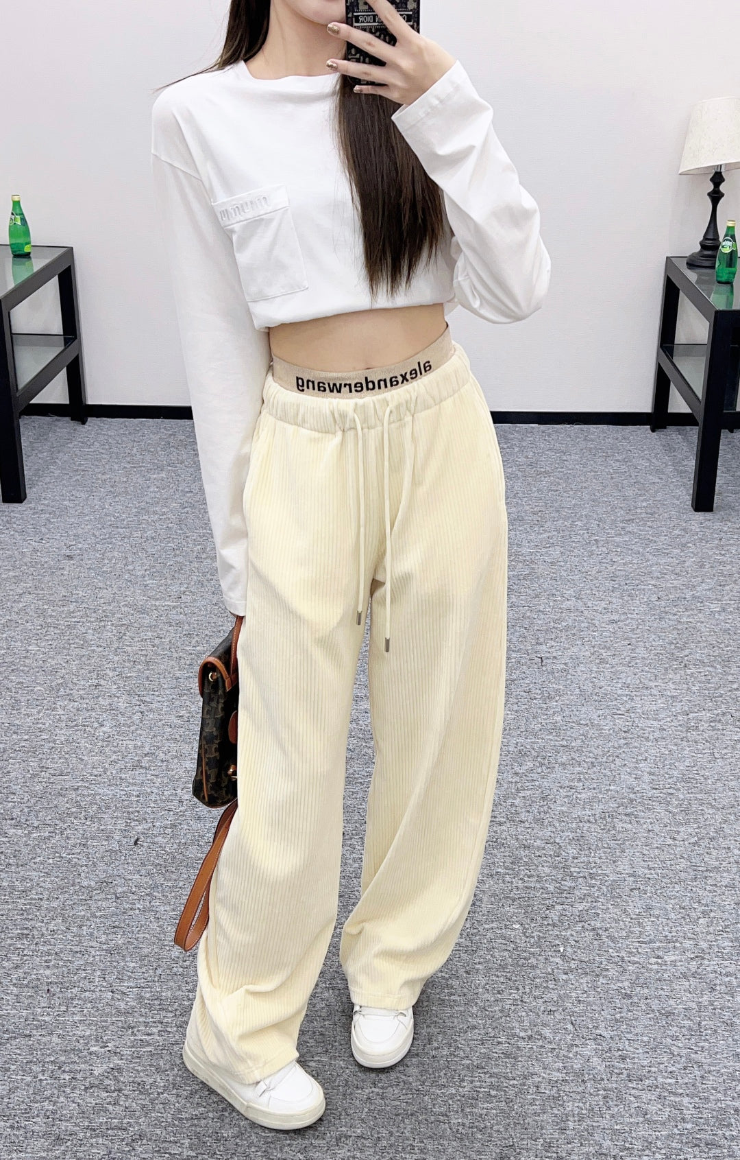 Alex 25fw all-match pants