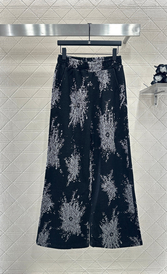 Chan 25fw jacquard pants