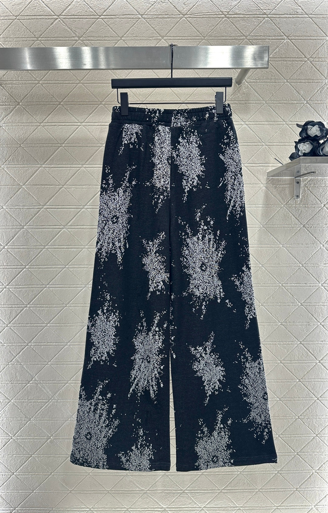 Chan 25fw jacquard pants