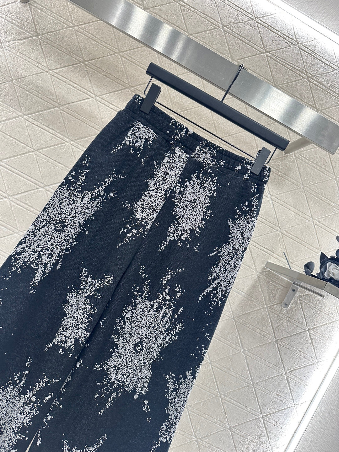 Chan 25fw jacquard pants