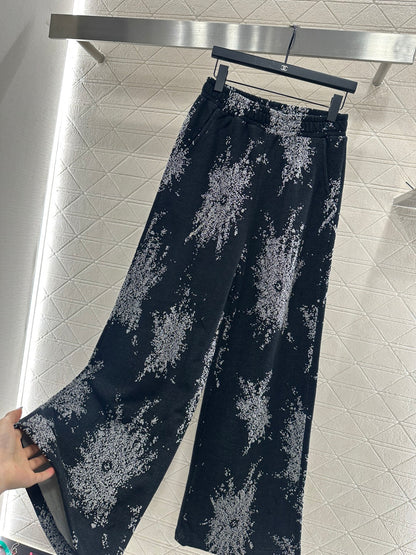 Chan 25fw jacquard pants