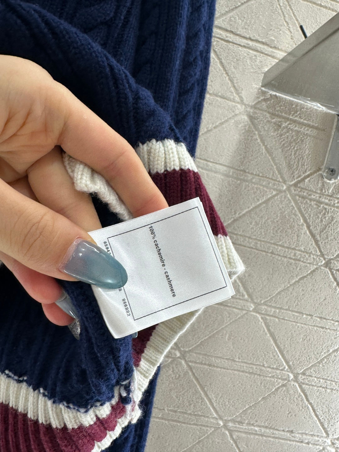 Chan 25fw knitted sweater