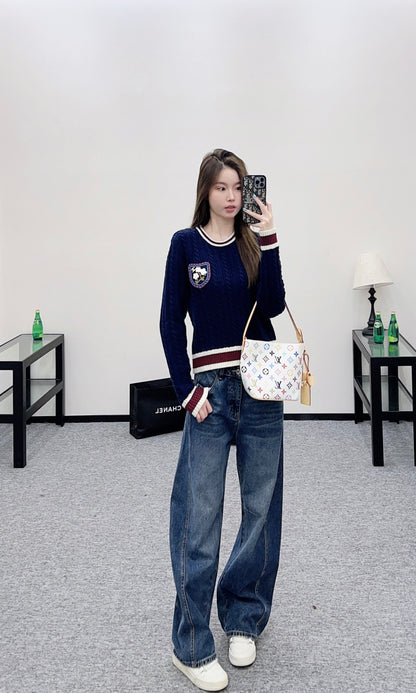 Chan 25fw knitted sweater