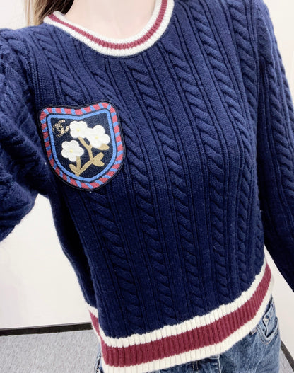 Chan 25fw knitted sweater