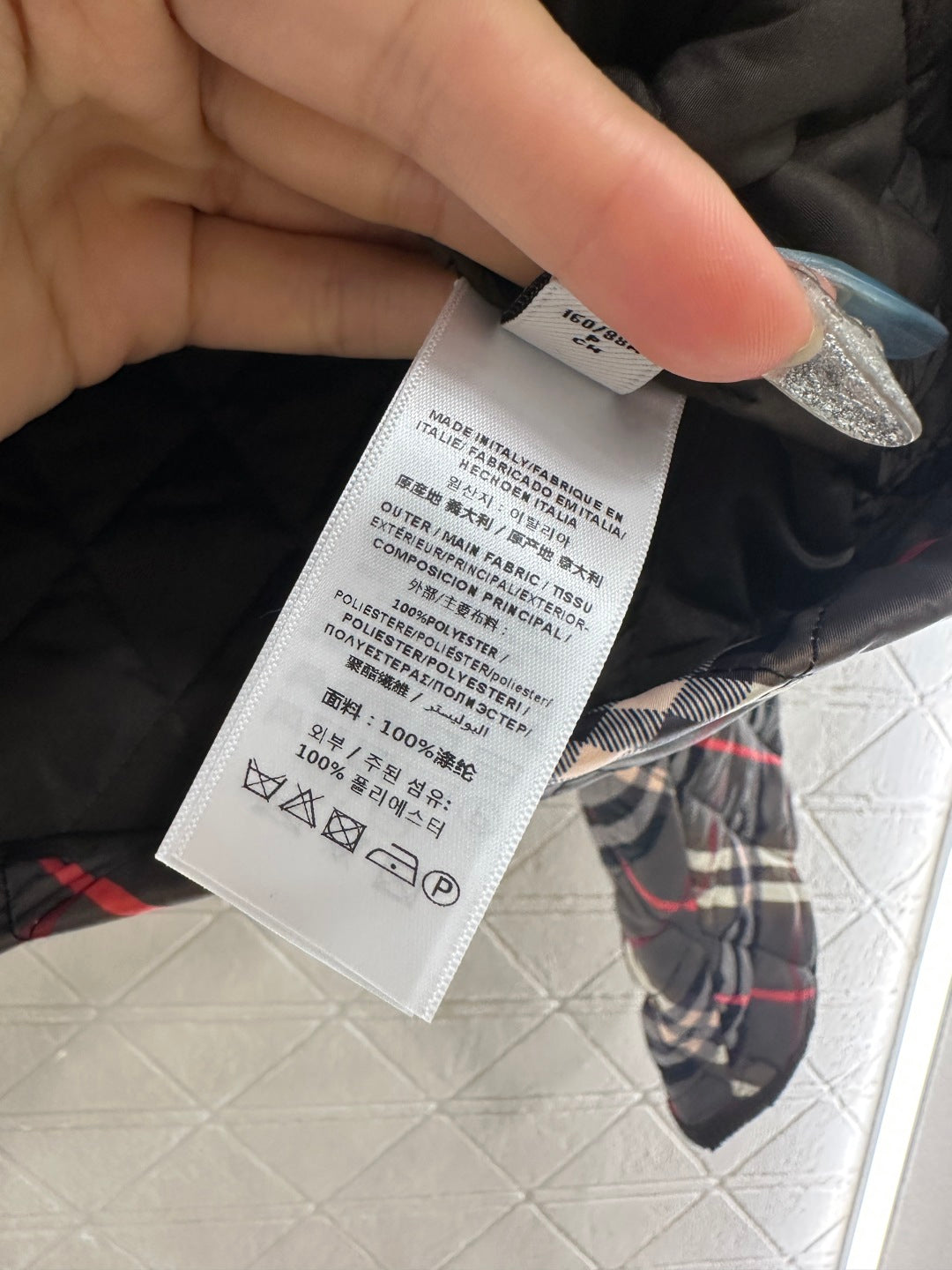 Burber 25fw down jacket