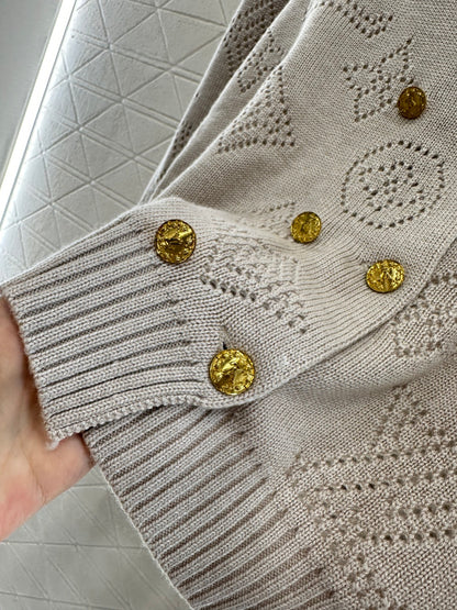 Louis 25fw knitted cardigan