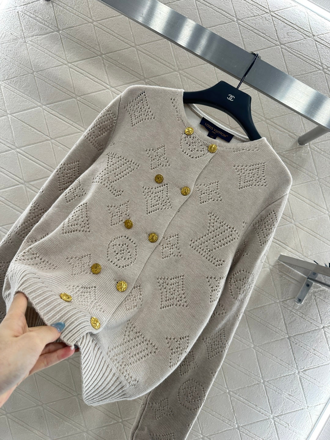 Louis 25fw knitted cardigan
