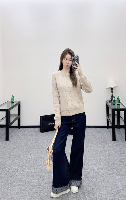 Louis 25fw knitted cardigan