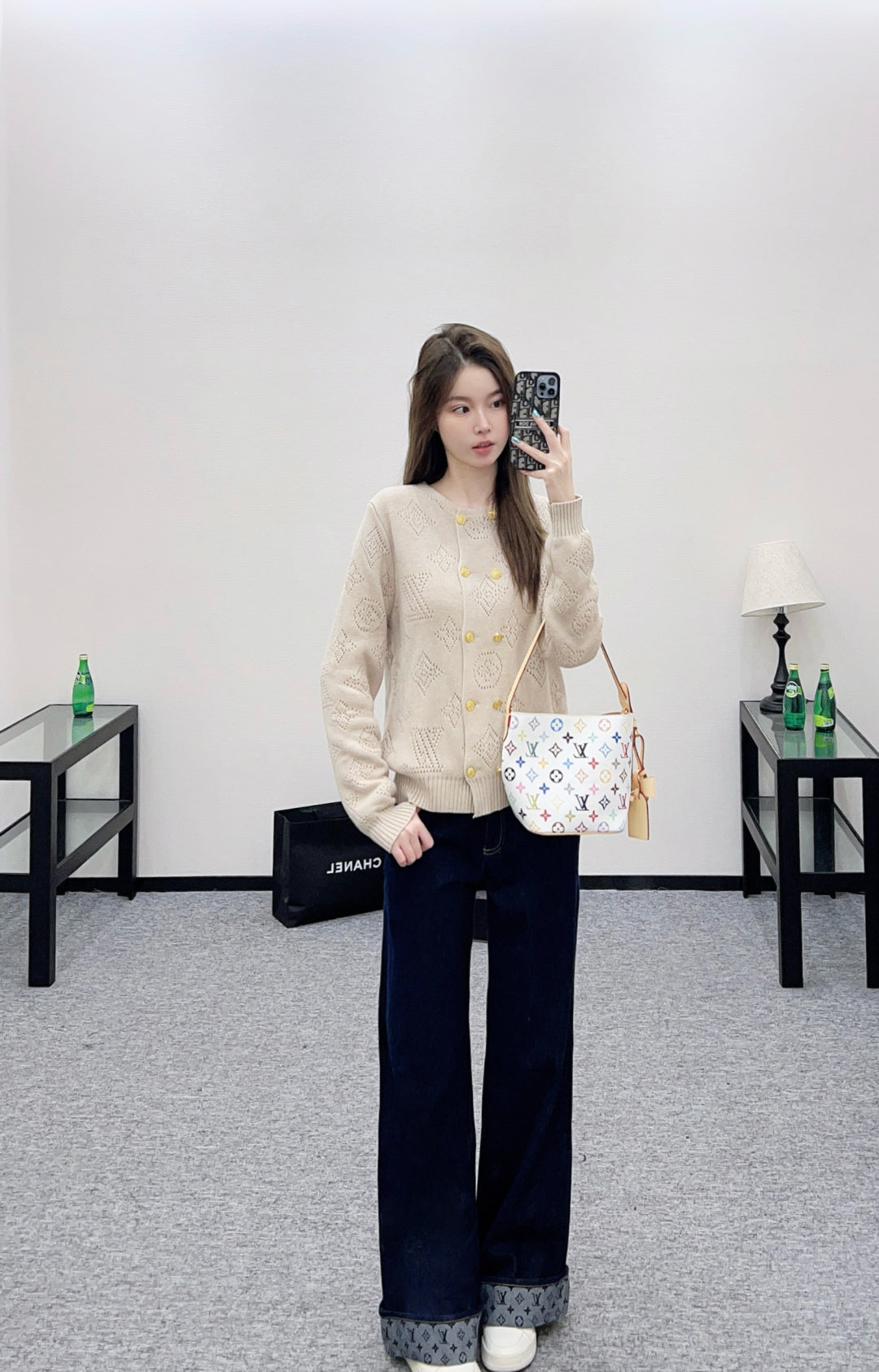 Louis 25fw knitted cardigan