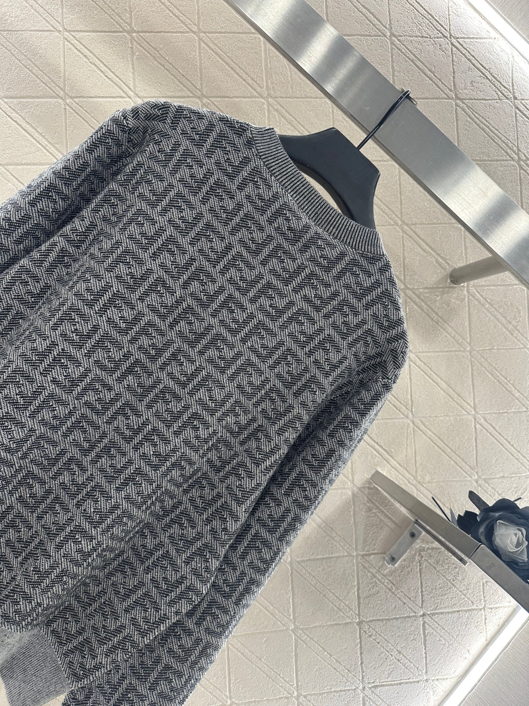 Fend 25fw knitted shirt