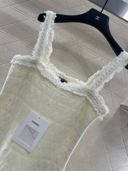 Chan 25fw silk skirt