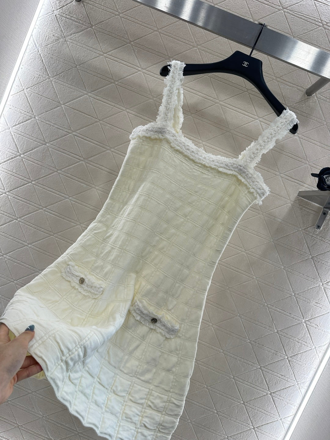 Chan 25fw silk skirt