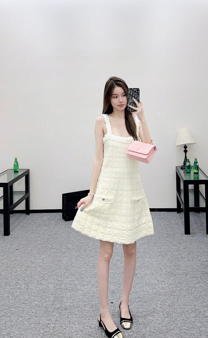 Chan 25fw silk skirt