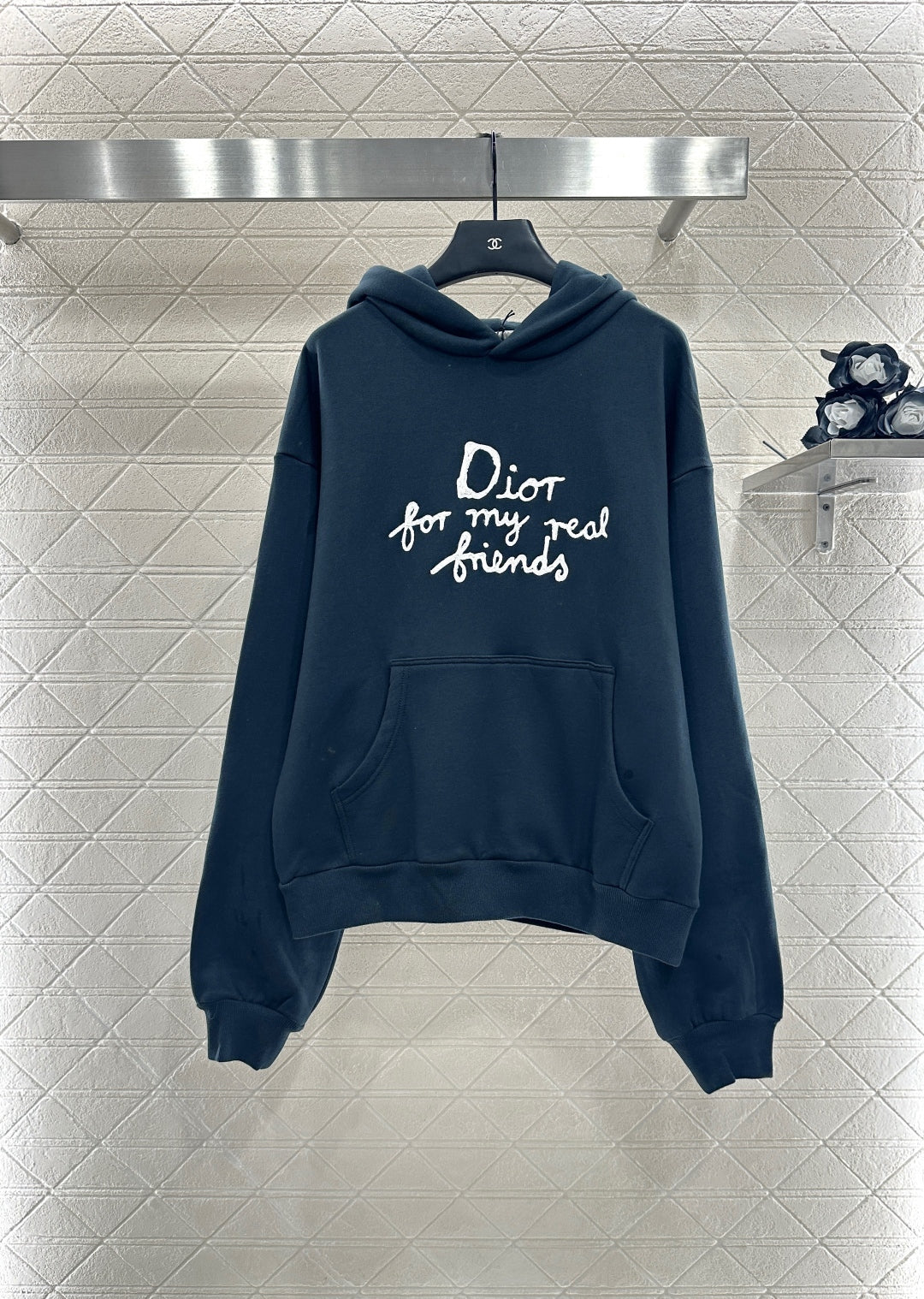 CD 25fw printed hoodie