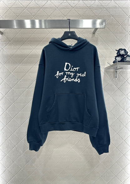 CD 25fw printed hoodie