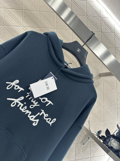 CD 25fw printed hoodie