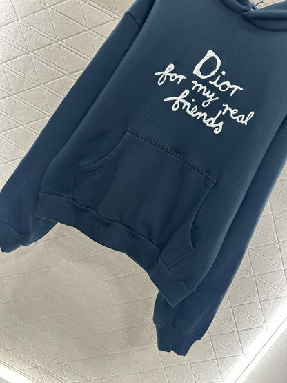 CD 25fw printed hoodie