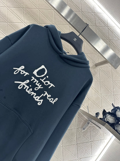 CD 25fw printed hoodie