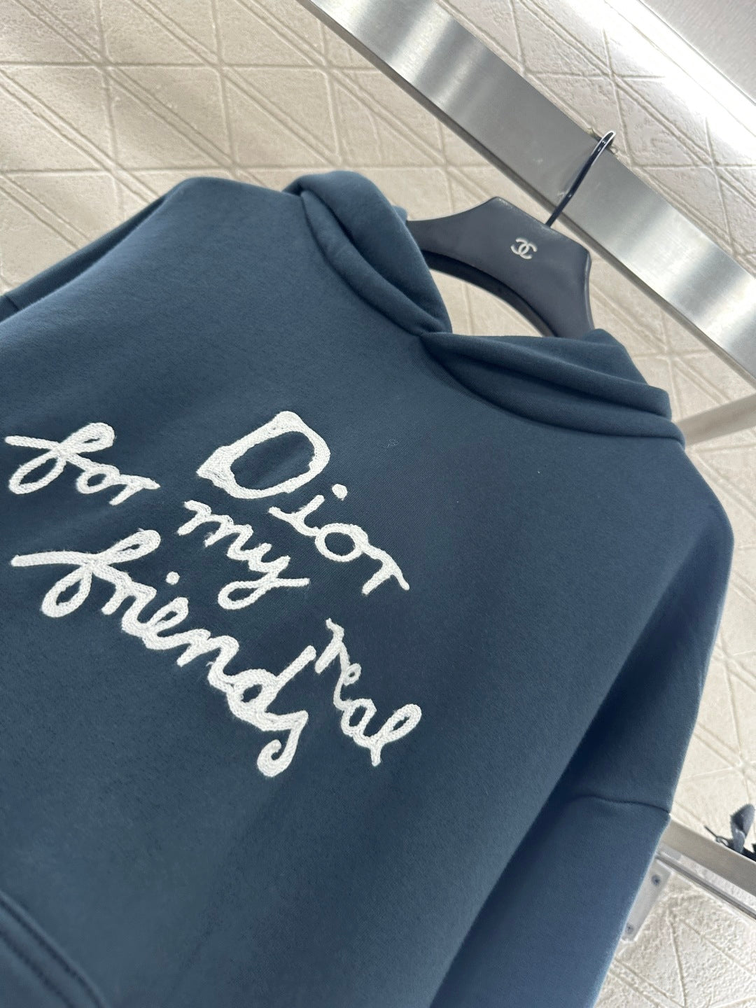 CD 25fw printed hoodie