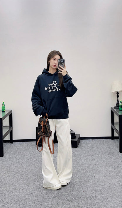 CD 25fw printed hoodie