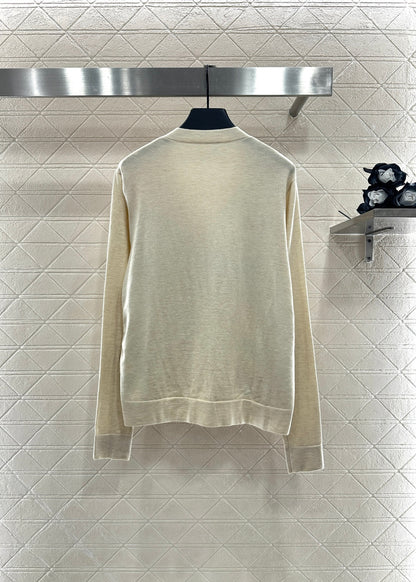 Louis 25fw printed cardigan