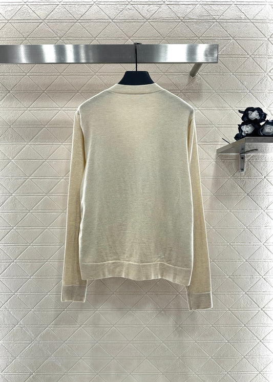 Louis 25fw printed cardigan