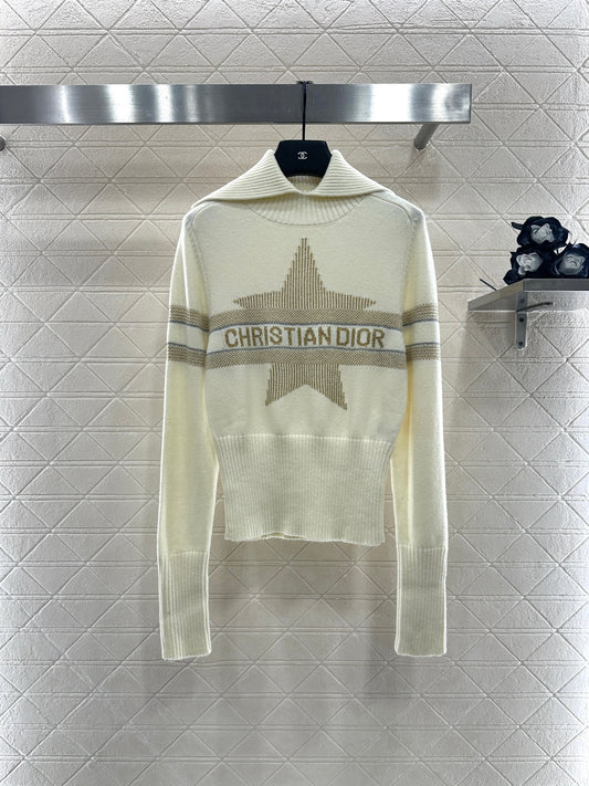 CD 25fw knitted sweater