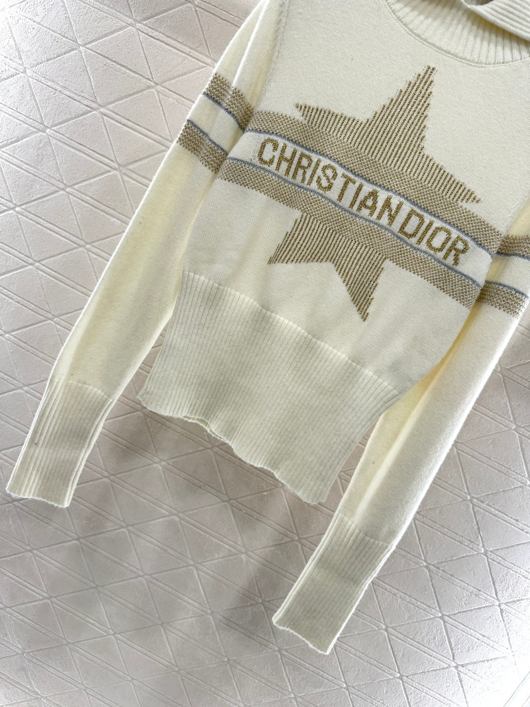 CD 25fw knitted sweater
