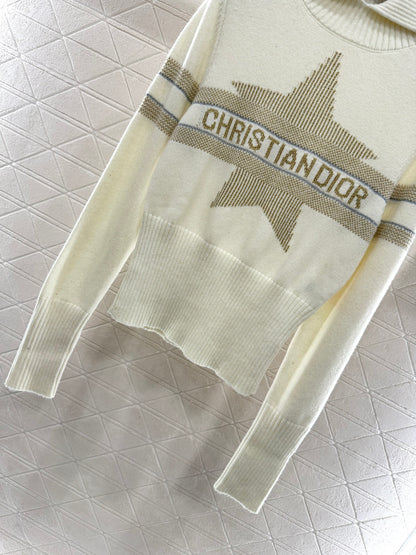 CD 25fw knitted sweater