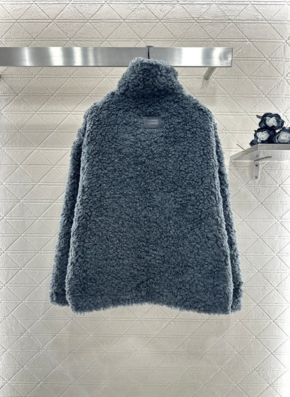 Acn 25fw plush jacket