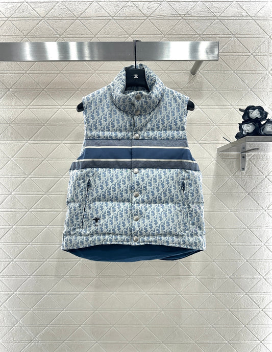 CD 25fw jacquard vest