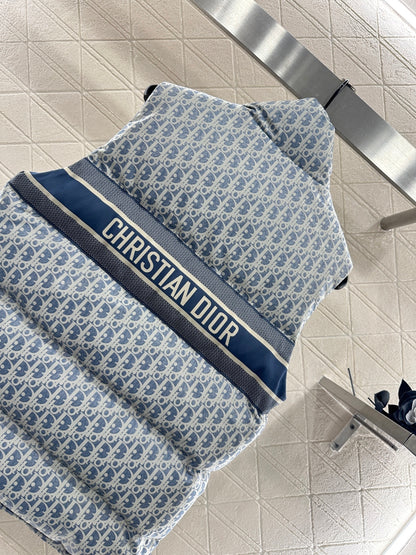 CD 25fw jacquard vest