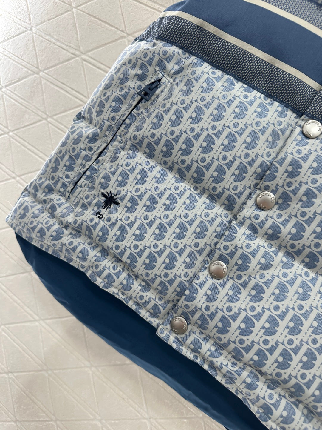 CD 25fw jacquard vest