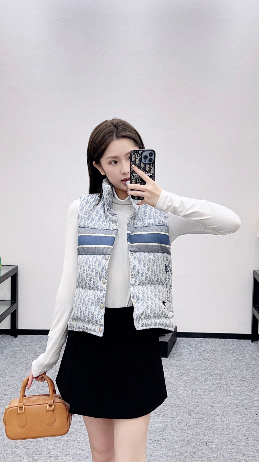 CD 25fw jacquard vest