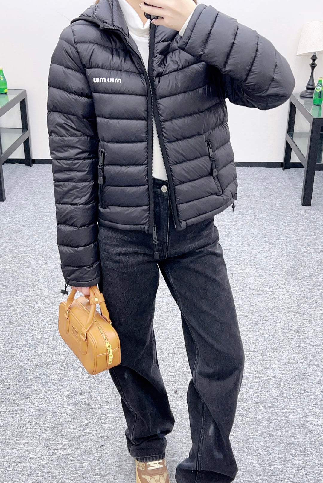 Miu 25fw down jacket