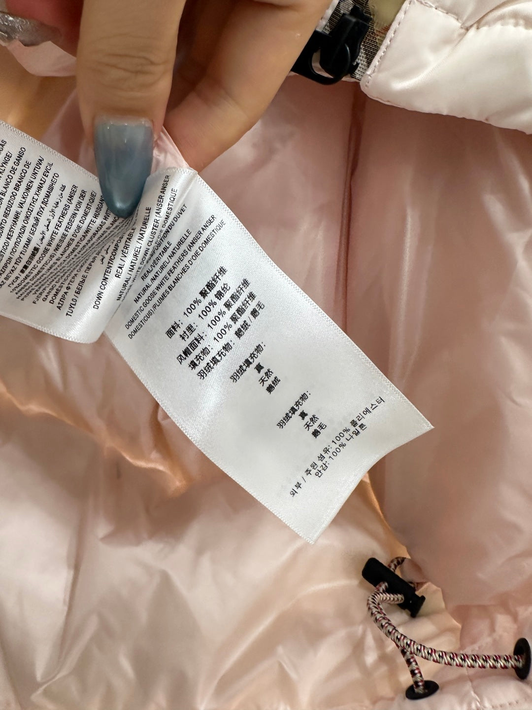 Burber 25fw down jacket