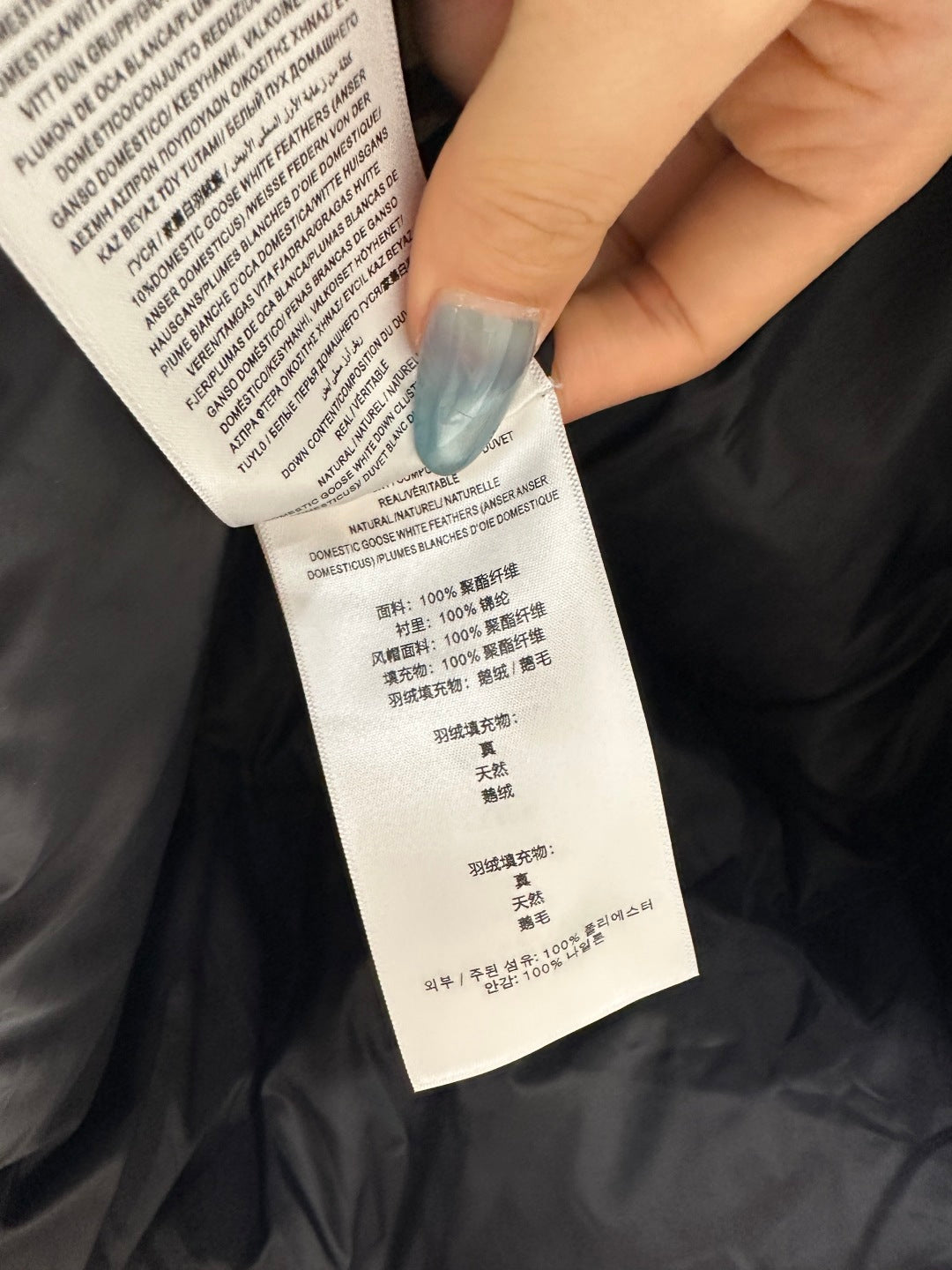 Burber 25fw down jacket