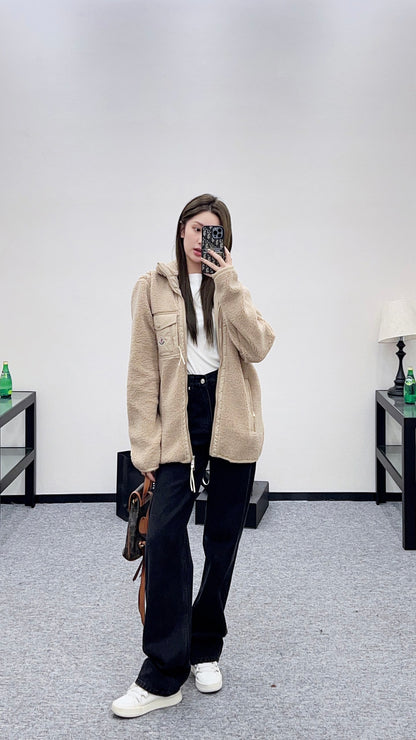 Guc 25fw plush jacket