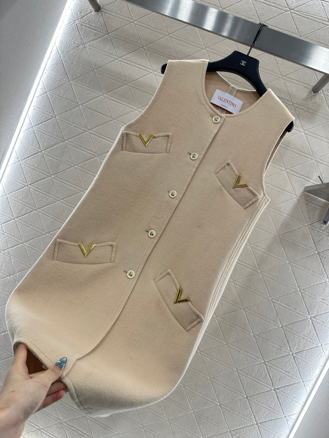 Valen 25fw reversible vest