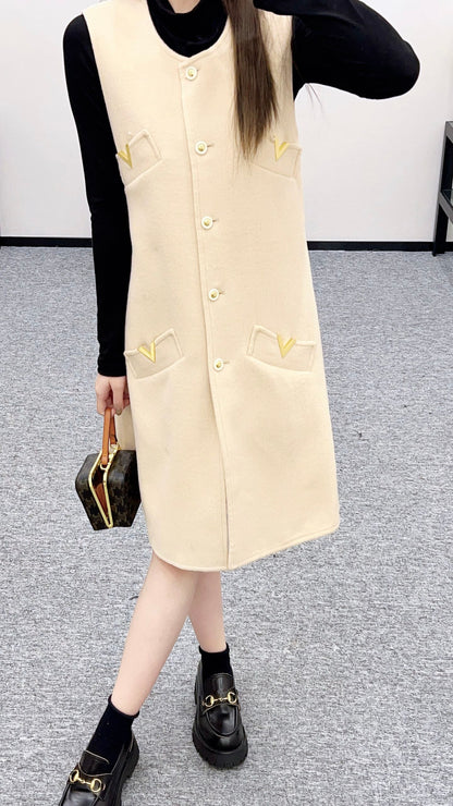 Valen 25fw reversible vest