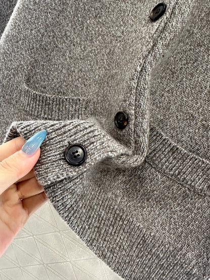 Miu 25fw knitted cardigan