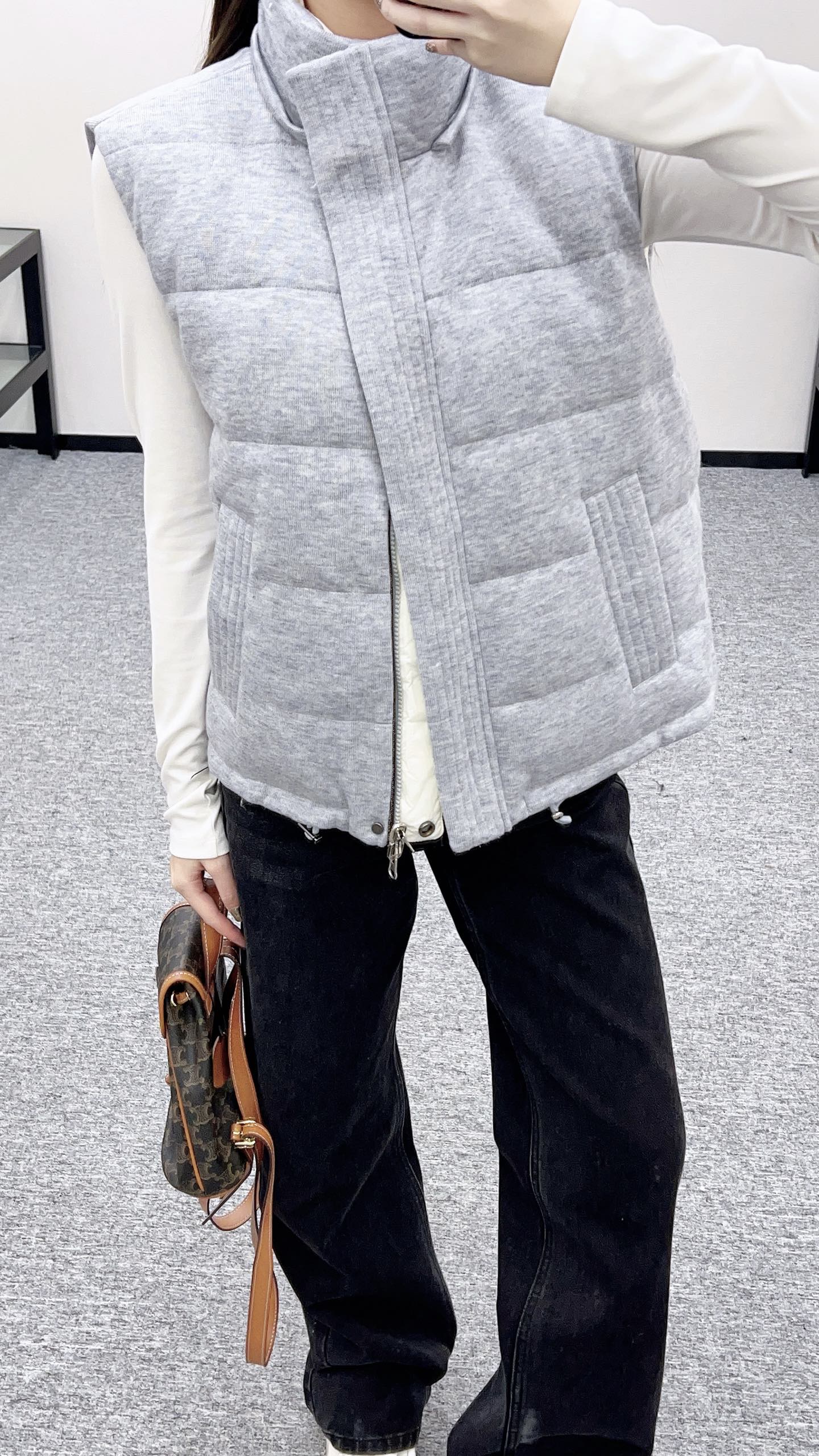 Brune 25fw leisure vest