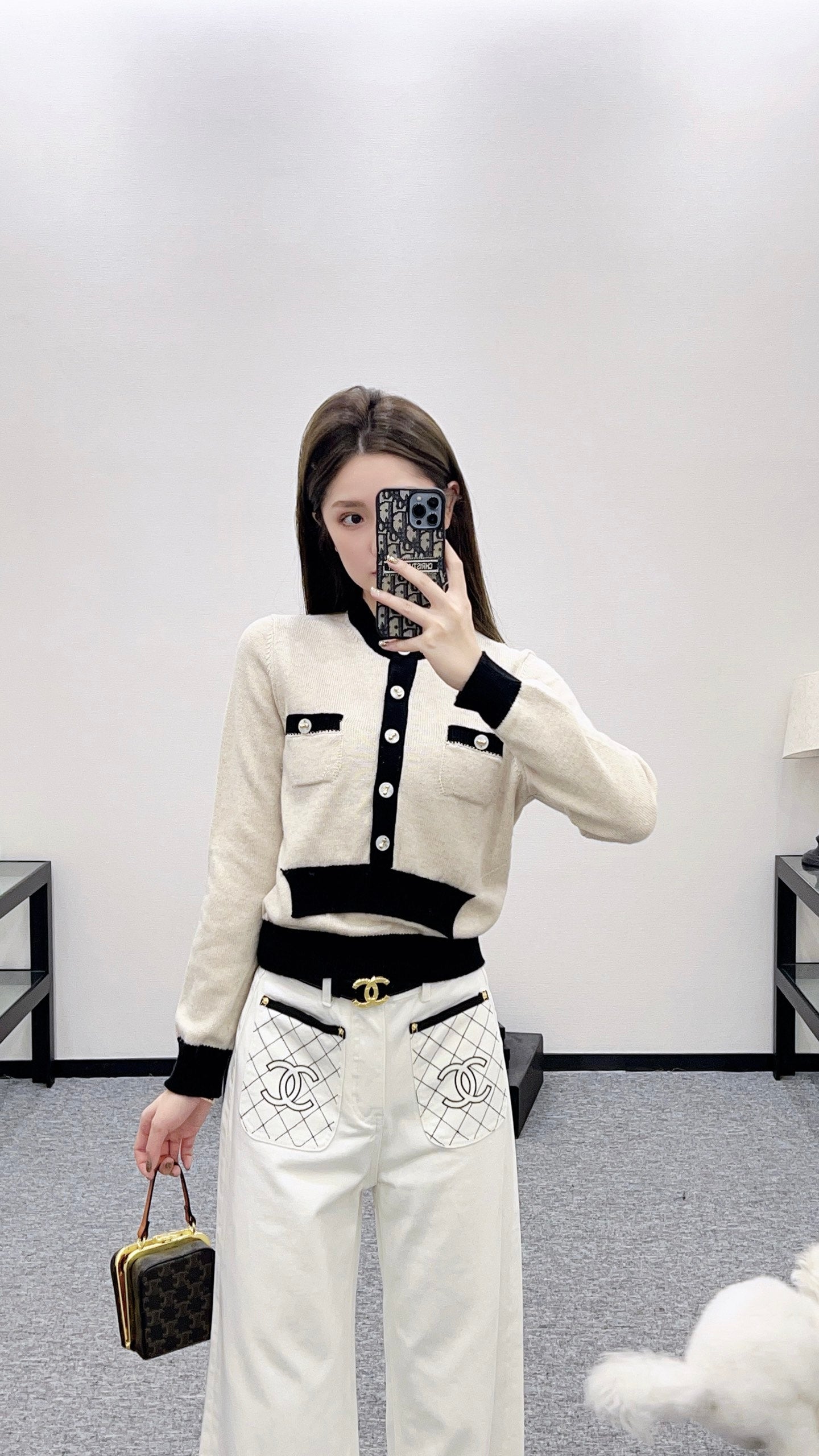 Chan 25fw leisure cardigan