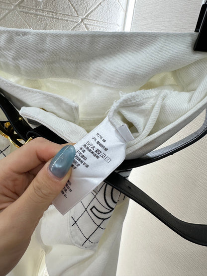 Chan 25fw embroidered jeans