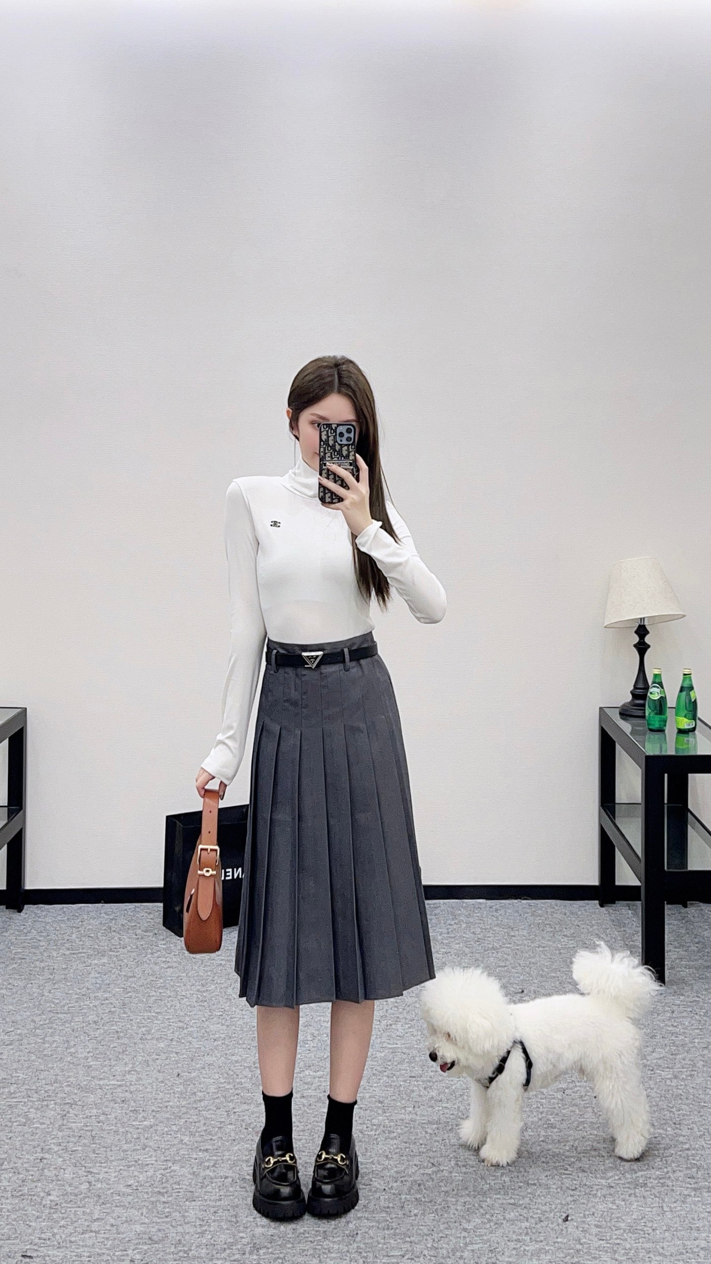 Pra 25fw all-match skirt