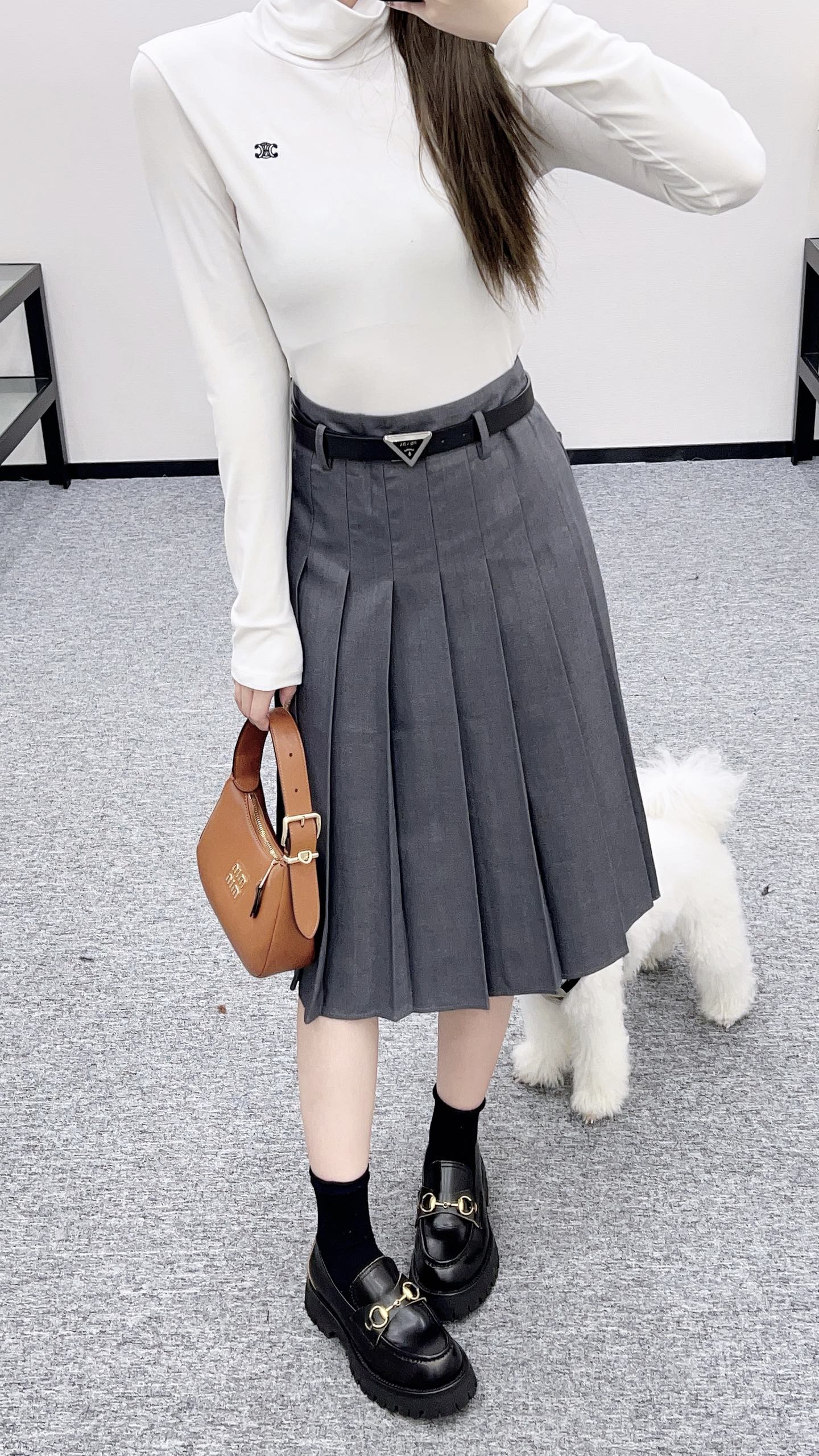 Pra 25fw all-match skirt