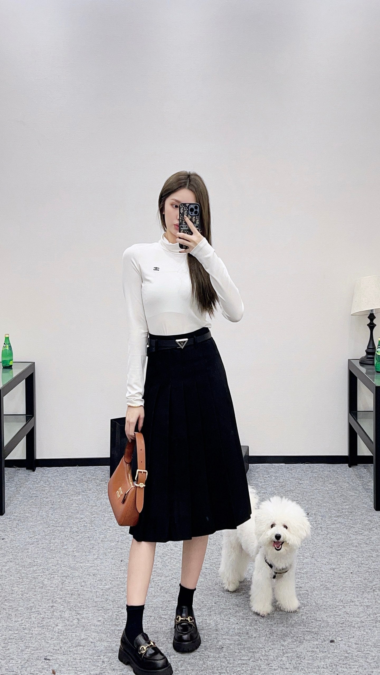 Pra 25fw all-match skirt