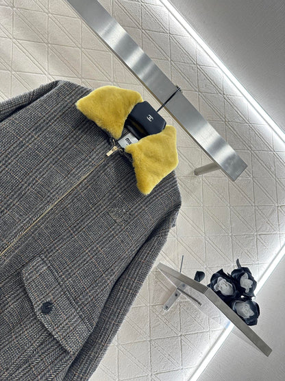 Miu 25fw retro jacket