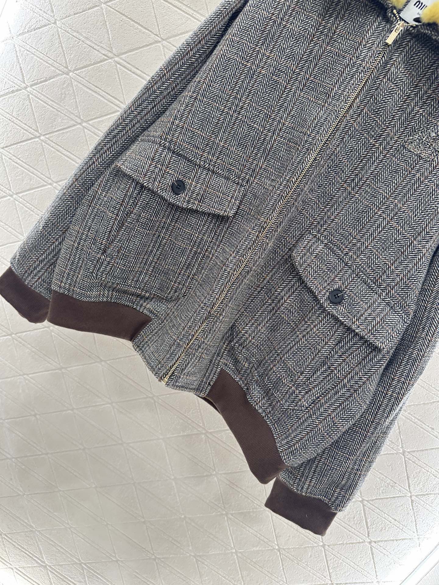 Miu 25fw retro jacket